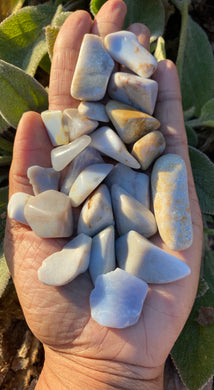 Blue Chalcedony Small Tumblestones