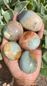 Polychrome Jasper Palmstones