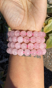 Rose Quartz Bracelets