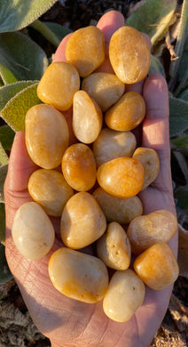 Yellow Jade Tumblestones