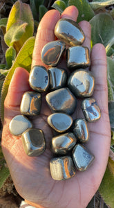 Pyrite Small Tumblestones