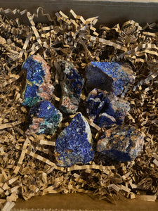 Raw Azurite Stones