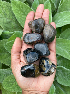 Black Onyx Large Tumblestone