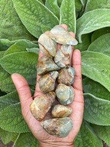 Blue Onyx Large Tumblestone