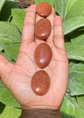 Goldstone Worry Stones