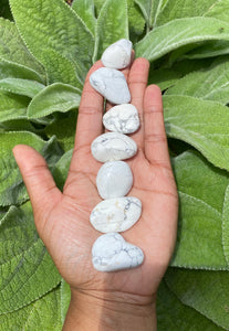 South African Howlite Medium Tumblestone