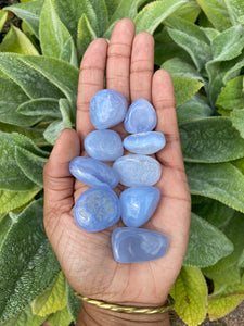 Blue Lace Agate Tumblestones