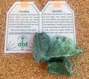 Verdite (African Jade) Raw Stone