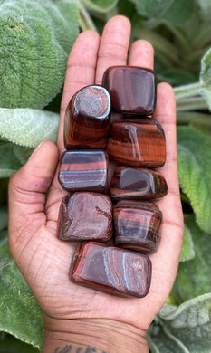 Red Tiger's Eye Tumblestones