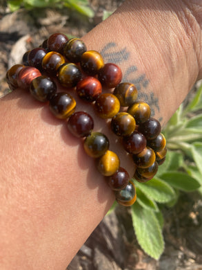 Trifecta Tiger’s Eye Bracelet