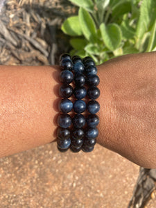 Blue Tiger’s Eye Bracelets